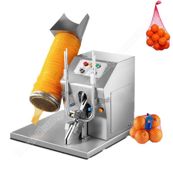 Potato Garlic Net Bag Packaging Machine Orange Lime Net Packaging Tying Machine