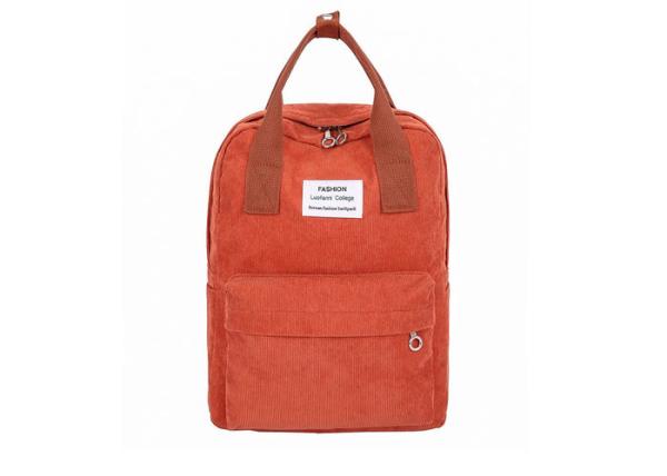 Kids Pink Cotton Backpack With Handle School Top Handle Backpack