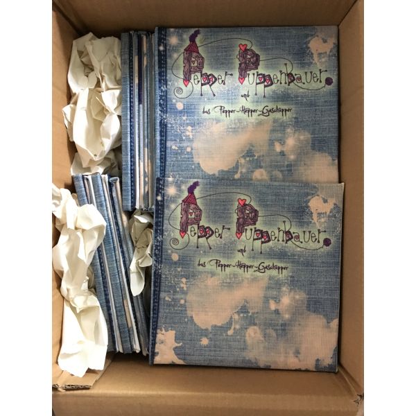 Hardcover book with fabric cover printing, Children hardcover book printing, full color book printing