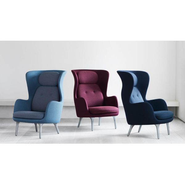 Modern Nodic Designer Armchair Ro Lounge Chair High back Living Room furniture Leisure Chair set