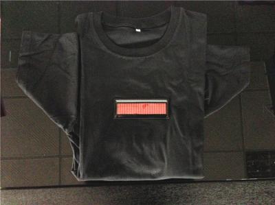 Programmable LED T-shirt Panel with red words for party