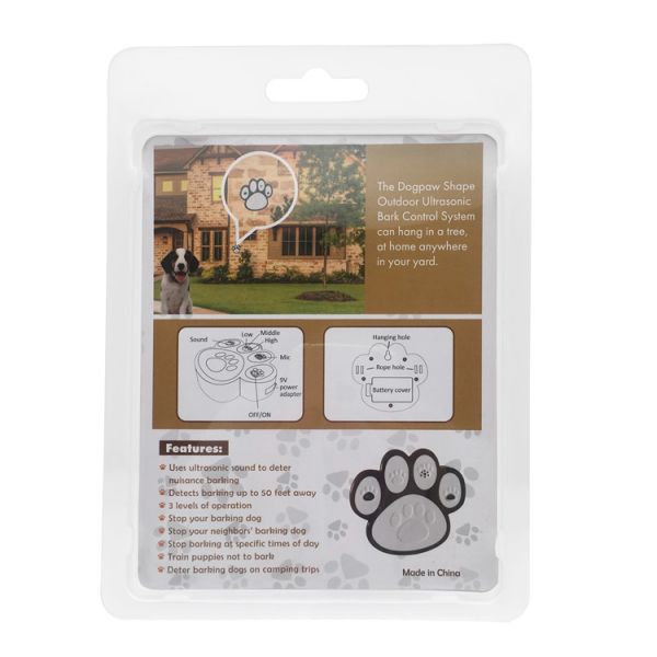 Blister pack ultrasonic pet trainer petsafe collarless trainer waterproof CE ROHS