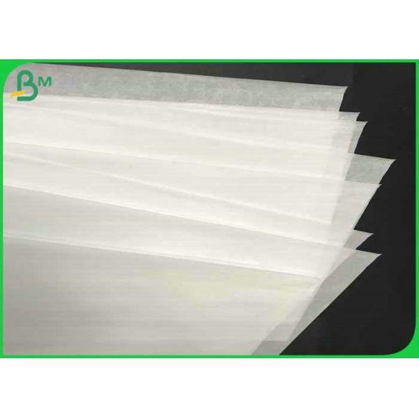 100% Wood Pulp 30gsm - 45gsm 1020mm MG Kraft Paper For Food Packages