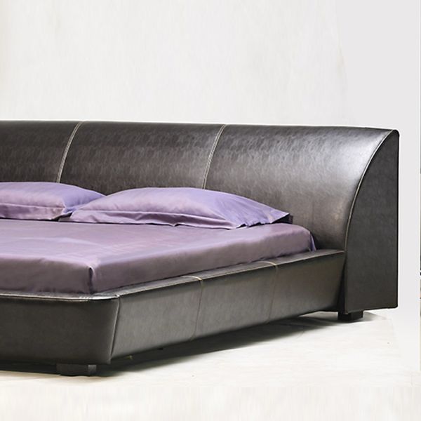 ODM Leather Modern Queen Size Bed Abrasion Resistant For Apartment