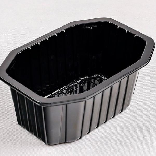 PP Film Covering Disposable Plastic Containers Fresh Meat Vacuum Formed