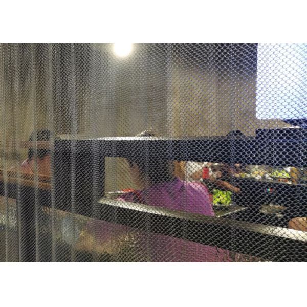 Plafond Devider Rideau de chaîne en aluminium 4 mm 5 mm 6 mm Décoratif métallique