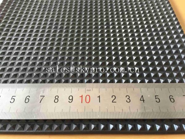 Pyramid Floor Matting Rubber Sheet Roll SBR NR NBR EPDM Acid Resistance