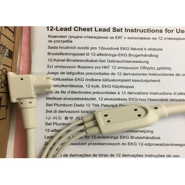 0.75M Medical Device Consumables 12 Lead Set 989803151671 For Phlip Original TC30