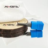Coupeuse à queue de poule de carbure à flûte de 10 mm 3 avec angle de relief CNC routeur pour bois métal plastique