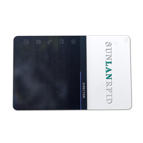 Free Sample Custom Printable Double printing PVC blank staff employee school students id card