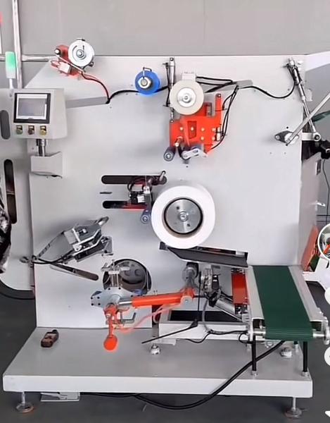 PLC touch screen strapping tape winding machine, automatic packaging winding machine, PET packing tape winding machine