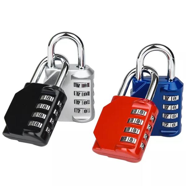 ZR Locks Manufacturer RARLUX HB22 4-Digit Code Zinc Alloy Industrial Safety Lockout Keyless Antitheft Password Combination