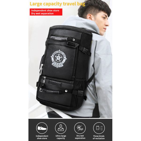 На открытом воздухе 36-57 литровый супербольшой рюкзак