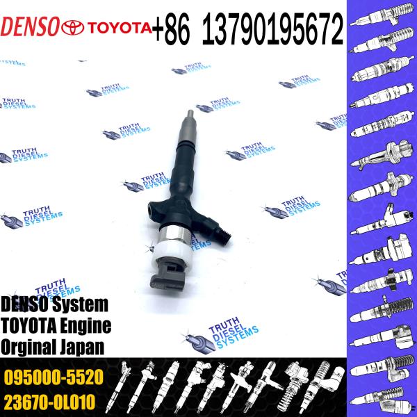 Injetor de combustível diesel para 095000-5520 Para 0950005520 TOYOTA HILUX 2KD-FTV