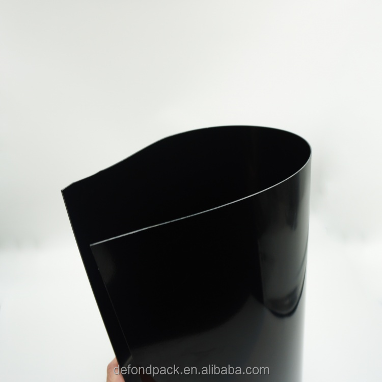 High Quality Virgin Material PET Film Thermoforming Apet Sheet Black Rigid Pet Sheet for Vaccum Form Packaging