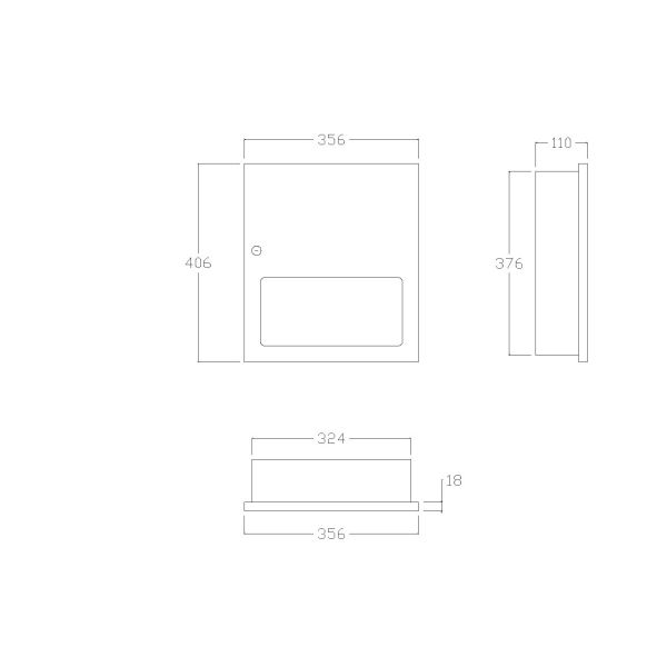 Wall Mounted Stainless Steel Toilet Tissue Dispenser Hand Paper Towel Dispenser And Conceal Paper Dispenser hand dryer