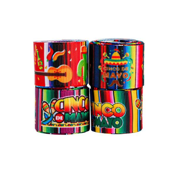 Faixa de grãos grandes personalizada em elegantes estilos mexicanos para o Halloween 2023 garantida