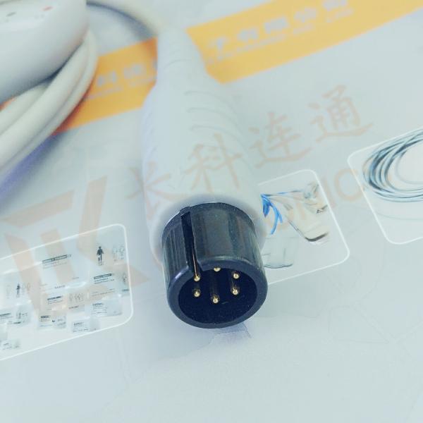 Generic AAMI ECG Patient Cable 6 Pin 5 Leads PVC Insulation Solid Conductor