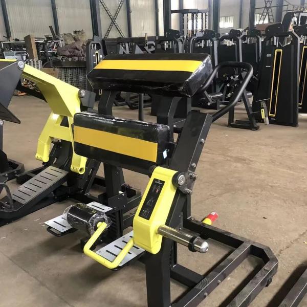 New Arrival Style Indoor Strength Machine Plate Loaded Selection Gym Equipement Standing Leg Curl