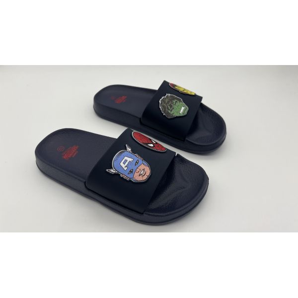 Slip On Licensé Slide de piscine pour enfants sandales Avengers pantoufles légères