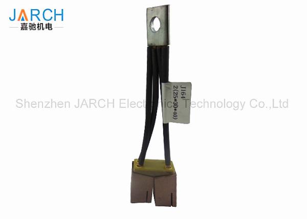 J164 Replacement Slip Ring Carbon Brush 25mm x 30mm x 40mm For DC Motor
