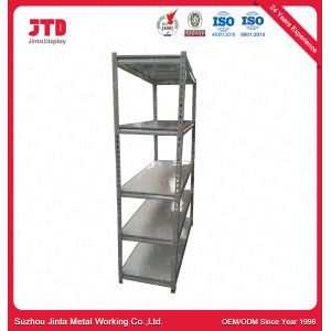 ODM de la estantería del metal de los 0.45m el 1.2m Boltless estante de acero de 5 capas