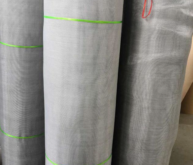 Doors Aluminium Fly Wire Mesh 5154 Alloy Plain Weave Custom Width