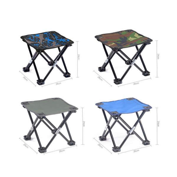 Small Folding Camping Chairs 26*26*24 Cm For Outdoor Surface Spray Treatment