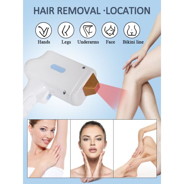 3 Wavelength Diode Laser Hair Removal Machine For Permanently Hair Removal