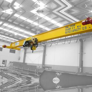 pont roulant du chemin de fer 10t/atelier à télécommande avec la grue électrique
