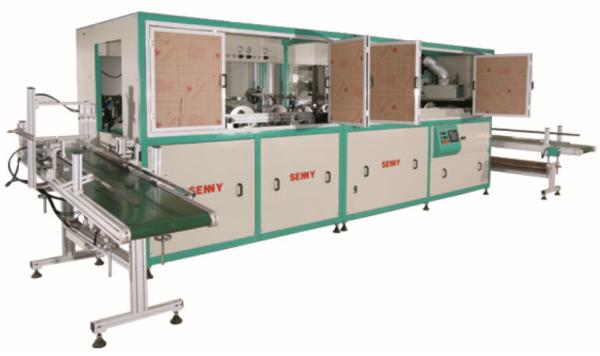 1 Station 900x250mm Fully Automatic Screen Printing Machine 1000pcs/Hr For Bucket