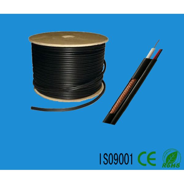 with two telephone cables rg6 coaxial cable