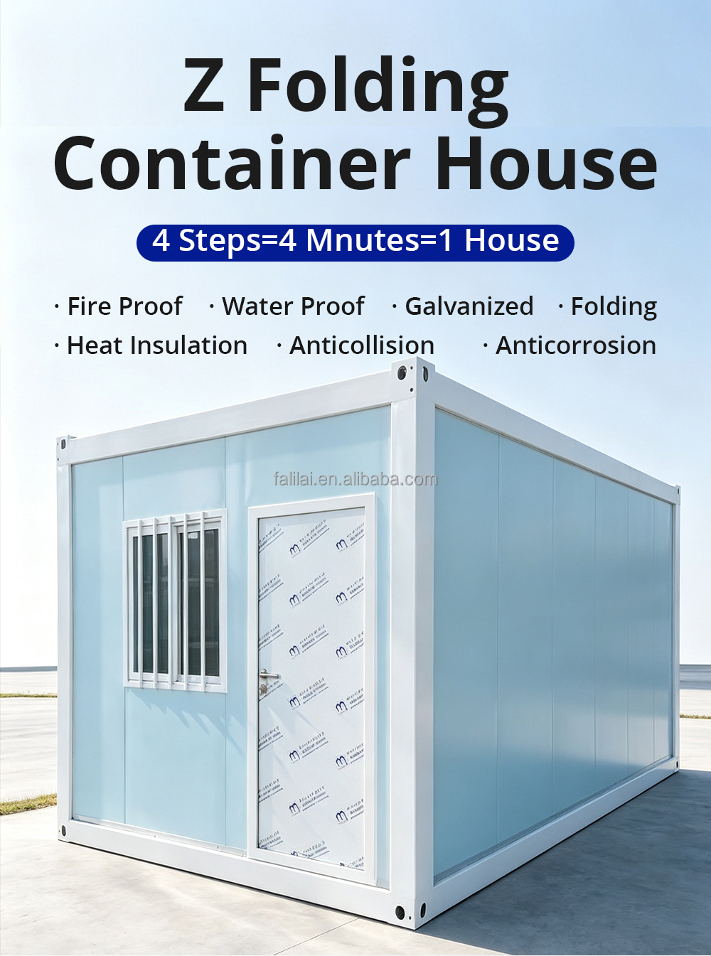 Factory Customized Building Apartment Steel Structure for Office Living Workshop Casas Prefabricadas Detachable Container House