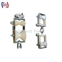 Exchanging Overhead Grounding Wire Opgw Stringing Double Sheave Block