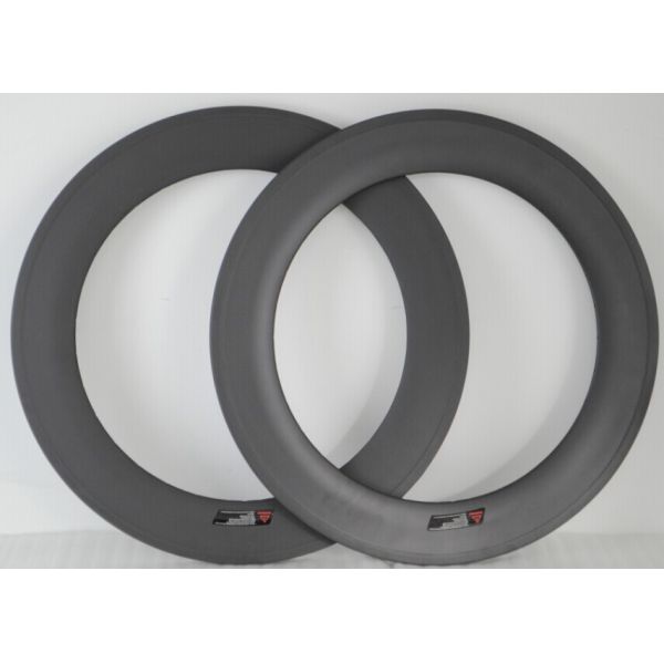 high quality carbon tubular rim 700c 88mm cycling rims 3K matt track/road bike width 23mm