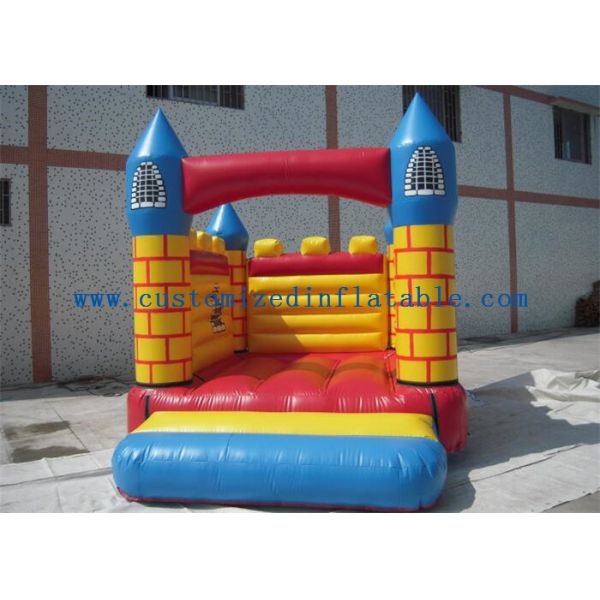 Indoor / Outdoor Mini Inflatable Bouncy Castle , Kids Commercial Inflatable Bounce House