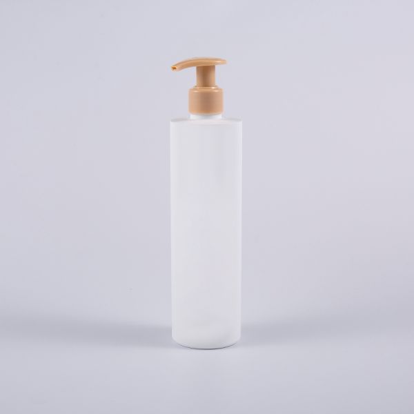 Round Shape 360ml Dispensing Cleansing Shampoo Body Washes Bottles