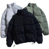 Personnalisation Vêtement d'hiver à fermeture à glissière pleine taille plus Vêtement à bulles anti-rides