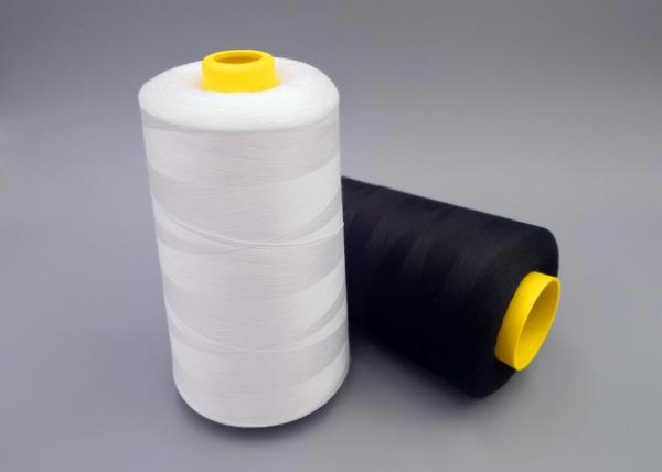 Spun Polyester Sewing Thread 40/2 Raw White Eco Friendly Yarn White Polyester Thread