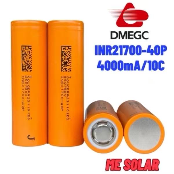 DMEGC INR21700-40P 4000mAh Solid State 21700 Lithium Ion Battery 800 Cycles For Power Tools