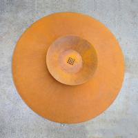 Fogo de aço exterior Pit Rusty Burner Outdoor For Backyard de Corten
