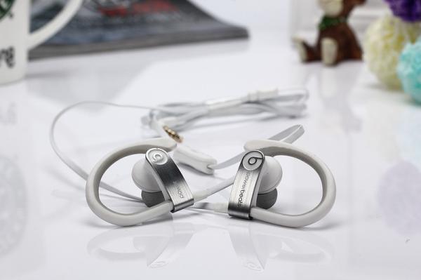 Beats by Dr. Dre Powerbeats 2 Ear-Hook Wired Headset Headphones - White  made in china grgrheadset.com