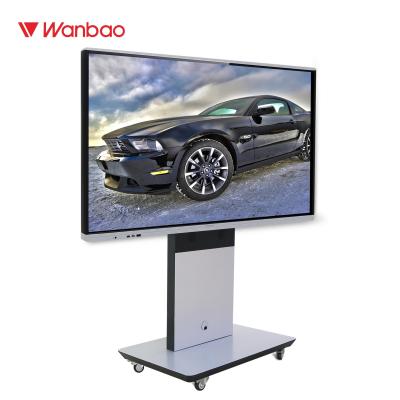 86 monitor infravermelho interativo liso do tela táctil do painel de exposição 4K da polegada UHD