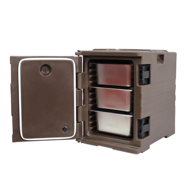 Commercial Hot Food Transport Box Carrier Tray LLDPE Hot Cold Thermal Food Carrier