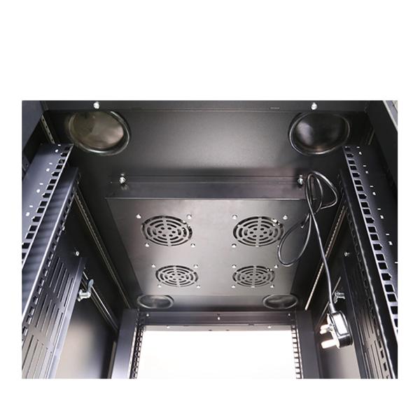 LE SC  42U SPCC Vented Meshed Door Floor Standing Cabinet Server Rack 1500KG