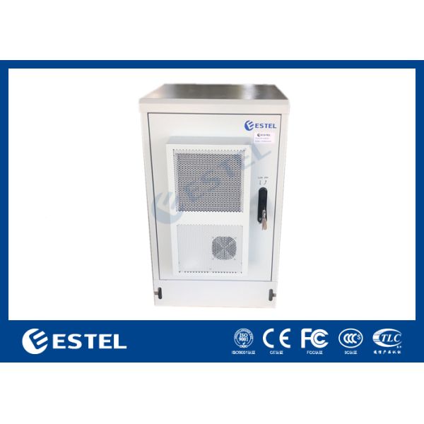 IP65 16U Outdoor Server Rack Cabinet Galvanized Steel Single Wall Enclosure