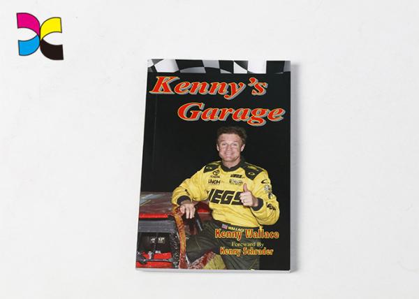 350g Coated One Side Aper Cover Paperback Softcover Book Printing CMYK Color