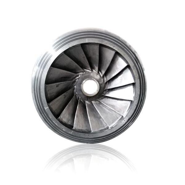 Speed Polished Hydro Turbine Runner Blade Adjustable Blade Angle and Customized / Height