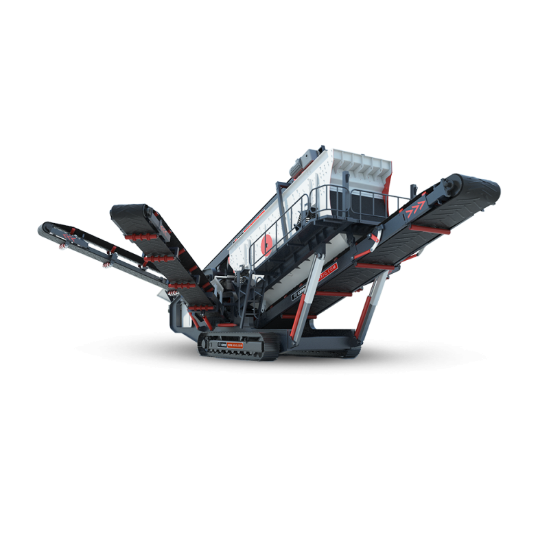 China Hot Sale MTNG400S-3 Wheel Type Mobile Crushing and Screening Station Plant Price