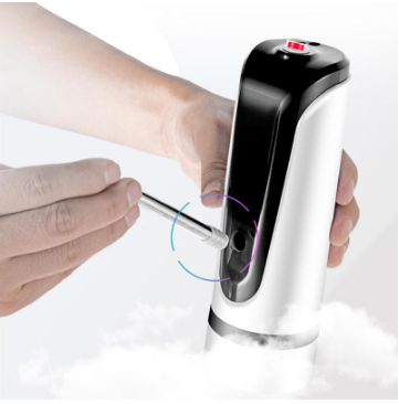 Food Grade Silicone Tube Bottled Water Dispenser Pump Power Saving USB Rechargeable